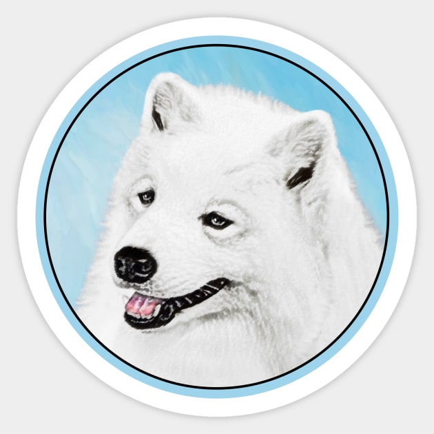 Samoyed Sticker by Alpen Designs